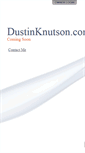 Mobile Screenshot of dustinlaricks.com